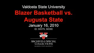 Blazer Basketball vs Augusta State January 16 2010 [upl. by Annairol962]