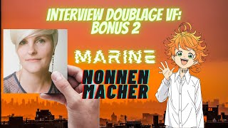 Bonus 2  Interview  Doublage VF The Promised Neverland La voix de “Emma” par Marie Nonnenmacher [upl. by Iraam]