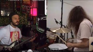 Ryan and Vinny play Disguise Motionless In White [upl. by Ollehto]