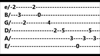 Avenged Sevenfold  So Far Away Arpeggio TABS by et sipu [upl. by Ahsemrak]