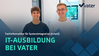 Ausbildung zum Fachinformatiker für Systemintegration mwd bei Vater 💻🛜 [upl. by Lj312]