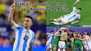 Epic Copa America 2024 Final  Full Match Highlights amp Key Moments [upl. by Atinahs]