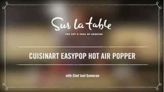 Cuisinart Red Easy Pop Hot Air Popper [upl. by Adnohsar671]