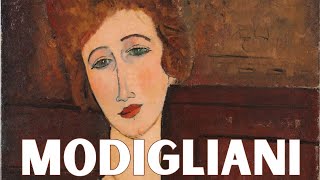 Amedeo Modigliani Paintings  62 Portraits and Figure Paintings from 19141919 [upl. by Bruno]