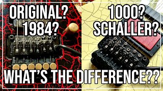 Different Floyd Rose models explained And lets talk about MODS [upl. by Arch498]