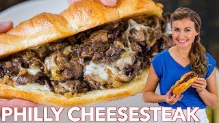 How To Make Classic Philly Cheesesteak Sandwich [upl. by Earezed80]