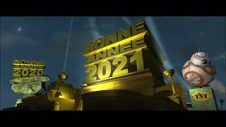 Bonne Annee 2021 Logo with Fanfare Crossover with sounds [upl. by Mahmud295]