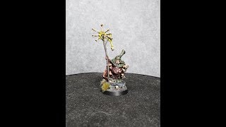 How to paint a Nurgle sorcerer1 [upl. by Yeltnerb]