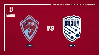 Rapids 2 vs No Colorado Hailstorm EXTENDED HIGHLIGHTS  Lamar Hunt US Open Cup  April 3 2024 [upl. by Nwahsak]