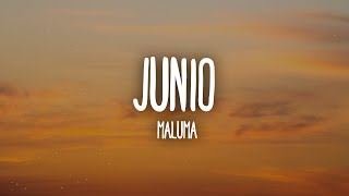 Maluma  Junio LetraLyrics [upl. by Curran]