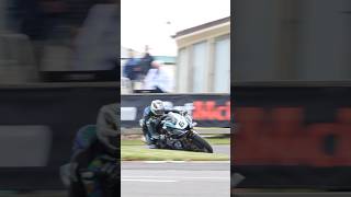 Michael Dunlop so fast through Juniper chicane [upl. by Ybocaj478]