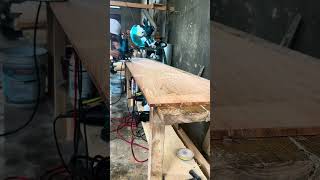 Multifunction table  Miter saw and workbench woodworking woodworkcraft diy carpenter [upl. by Ednarb966]