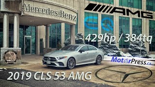 2019 MercedesBenz CLS 53 AMG  EQ Boost Magic  Review [upl. by Nhoj]