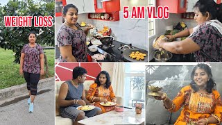 Pls Help me  Weight Loss  5 AM Early Morning Vlog  Friday Vlog  Karthikha Channel Vlog [upl. by Rafaelita684]