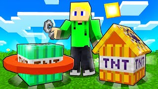 Minecraft de EGYEDI TNTket tudunk VÁSÁROLNI [upl. by Airdnax404]