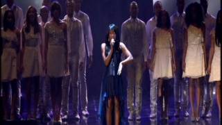 Alexandra Burke  Hallelujah  Live at O2 with Elton John  2009 [upl. by Nahgem150]