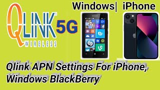 qlink apn settings for iphone  qlink wireless 5g apn settings [upl. by Cletus]