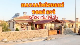 MUHTEŞEM TOKİ EVLERİ  TOKİ EVİNİ HAYALİMİZDEKİ EVE DÖNÜŞTÜRÜYORUZ EVİM ŞAHANE [upl. by Siramad47]