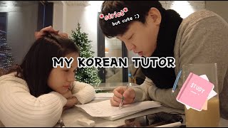 Preparing for midterm exam w my Korean tutor [upl. by Thorn763]