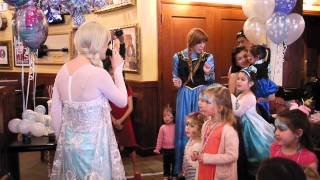 20140309 Abbys Frozen Birthday Party [upl. by Ehcsrop]