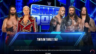 Team Showdown Rhodes amp Rollins Take on The Rock amp Reigns Solo Sikoa Adds Twist [upl. by Faxun]