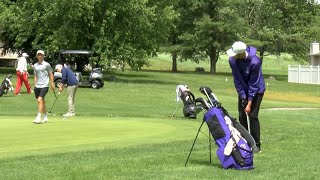 Holmen takes 1st at WIAA D1 Boys Golf Regionals [upl. by Ynoyrb158]