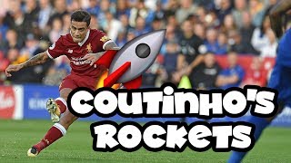 Philippe Coutinhos stunning Premier League goals from outside the box  Pick your favourite [upl. by Cox]