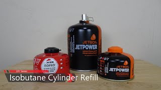 Isobutane Fuel Cylinder RefillBackpacking Fuel [upl. by Norramic]