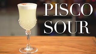 Pisco Sour  The National Cocktail of Peru [upl. by Anivid755]