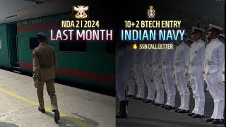 NDA LAST MONTH STRATEGY  INDIAN NAVY TES SSB CALL LETTER [upl. by Santini241]