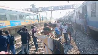 Live Shatabdi Train Accident in TEKAL [upl. by Ladnek]