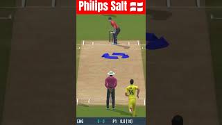 Philips salt are best six cricket ipl gaming realcricket22 realcricket24 cricketvideo [upl. by Gnat]