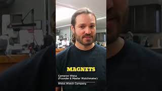 Master Watchmaker Explains How Watches Become Magnetized [upl. by Aerbma]