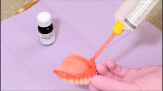 Full Chairside Denture Reline Procedure using SOFRELINER TOUGH® [upl. by Jose]