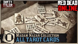 All Tarot Card Locations CYCLE 3 For Madam Nazar Collection Red Dead Online RDR2 [upl. by Itsym]