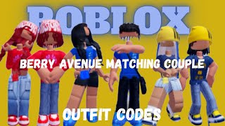 Roblox Berry Avenue Matching Couple Outfit Codes Clothes Vlogmas Day 8 [upl. by Ticknor708]