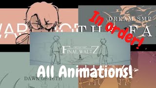 SADist Dream SMP Animations IN ORDER [upl. by Ramon289]