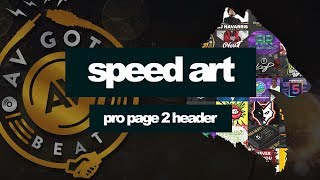 Creating an animated Beatstars pro page 2 banner [upl. by Llenel]