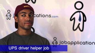 UPS Interview  Driver Helper [upl. by Latsryk224]