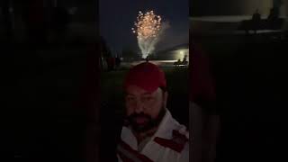 Sukh Gill at Nobleton Lions community Park Fireworks 20 May 2024 King Road  Victoria Day [upl. by Zilber849]