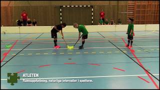 Innebandy för barn  Träning på grön nivå [upl. by Anuaik]