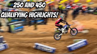 Glendale Supercross 450 Qualifying Highlights  Roczen Anderson Jett Lawrence amp More [upl. by Marcos669]