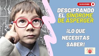 SINDROME DE ASPERGER autismo aspergerssyndrome asperges psiquiatria saludmental depresion [upl. by Scutt]