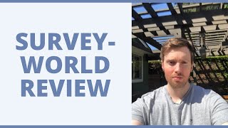 SurveyWorld Review  Is This Survey Aggregator Worth Your Time [upl. by Llenad]