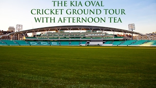 The Kia Oval Cricket Ground Tour amp Afternoon Tea [upl. by Neerual525]