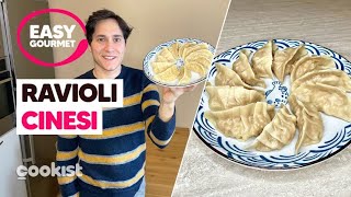 RAVIOLI CINESI la ricetta per farli in casa cotti al vapore e come chiuderli alla perfezione 😍 [upl. by Ilaw548]