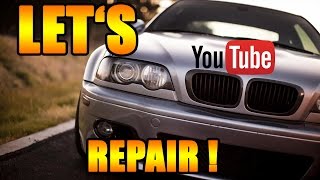 Lets Repair BMW  Stabi  Pendelstütze wechseln  BMW E46 3er [upl. by Figge]