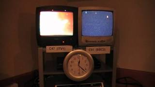 Emley Moor BBC Two analogue switchoff [upl. by Einre]