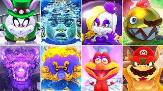 Super Mario Odyssey  All Bosses No Damage [upl. by Sukul553]