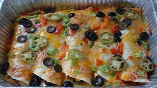 Vegetarian Enchiladas • Tasty Mexican Dish • Sangeetas World [upl. by Leunamesoj]